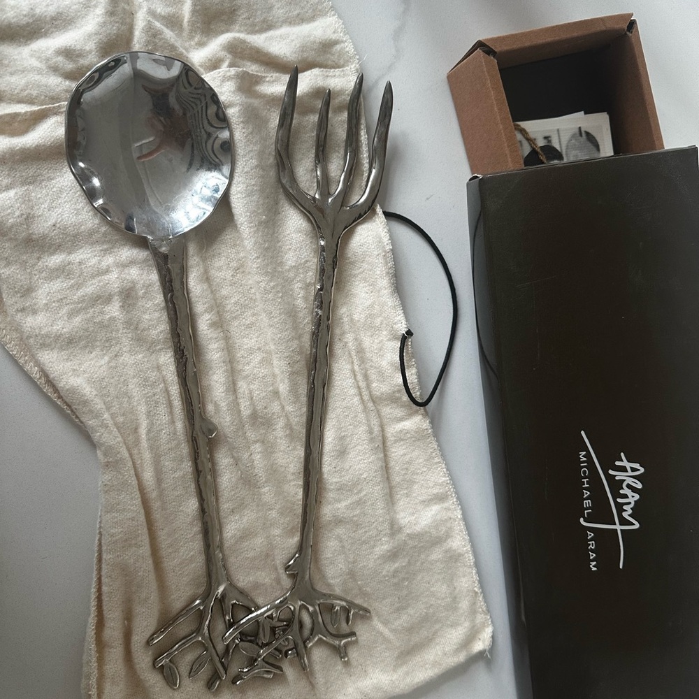 Michael Aram Salad Servers
